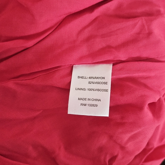 NEW Privacy Please Nina Dress In Ruby Red Size M - Picture 5 of 7